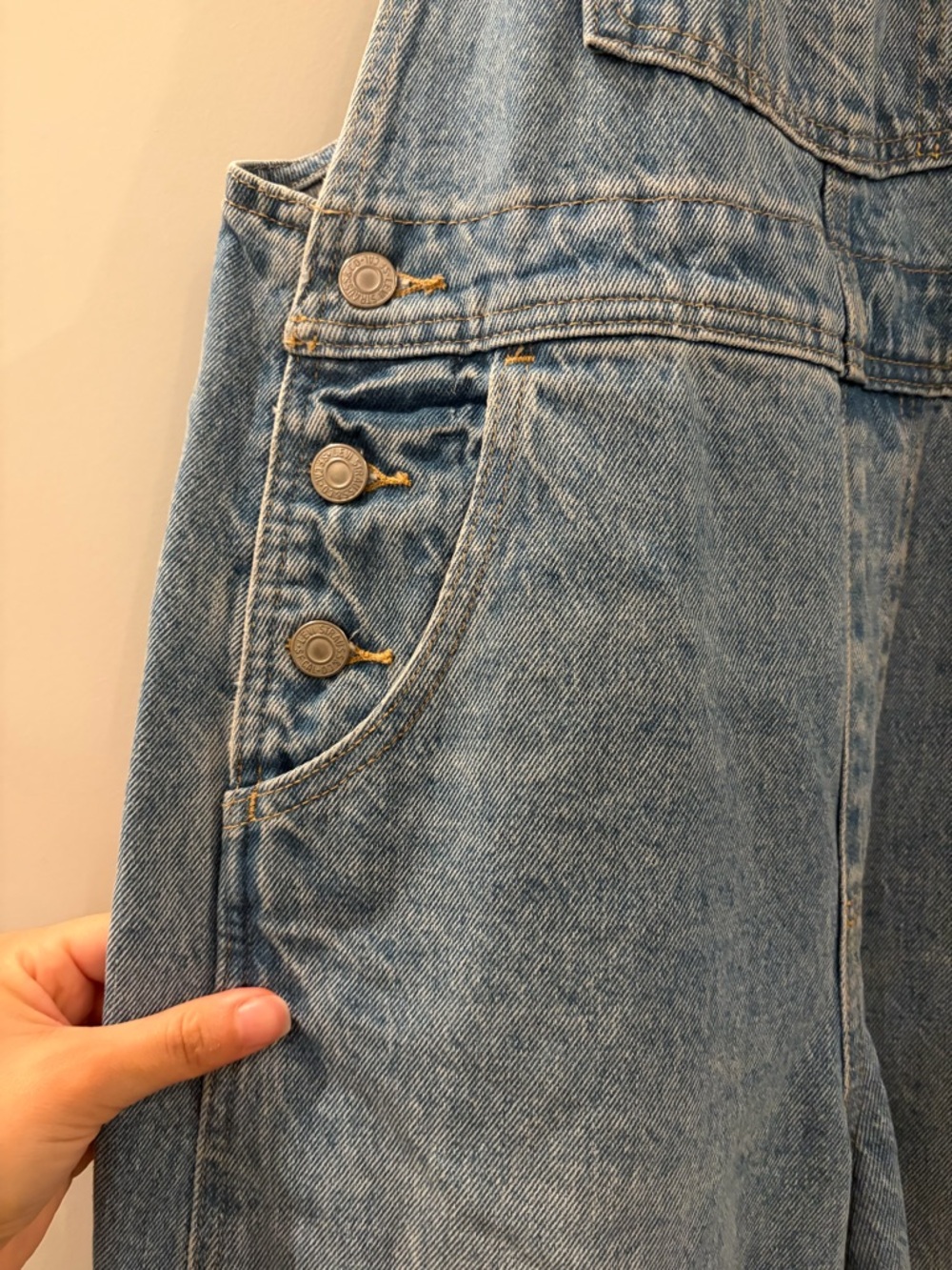 NWOT Levi’s Vintage Overalls XS - Picture 6 of 10